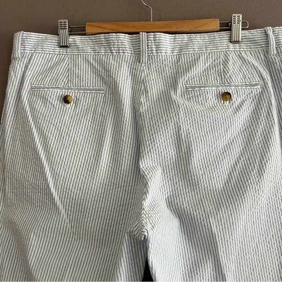 Vineyard Vines Breaker Pants Mens 38x28 Seersucker Stripe Preppy Coastal - Picture 6 of 13